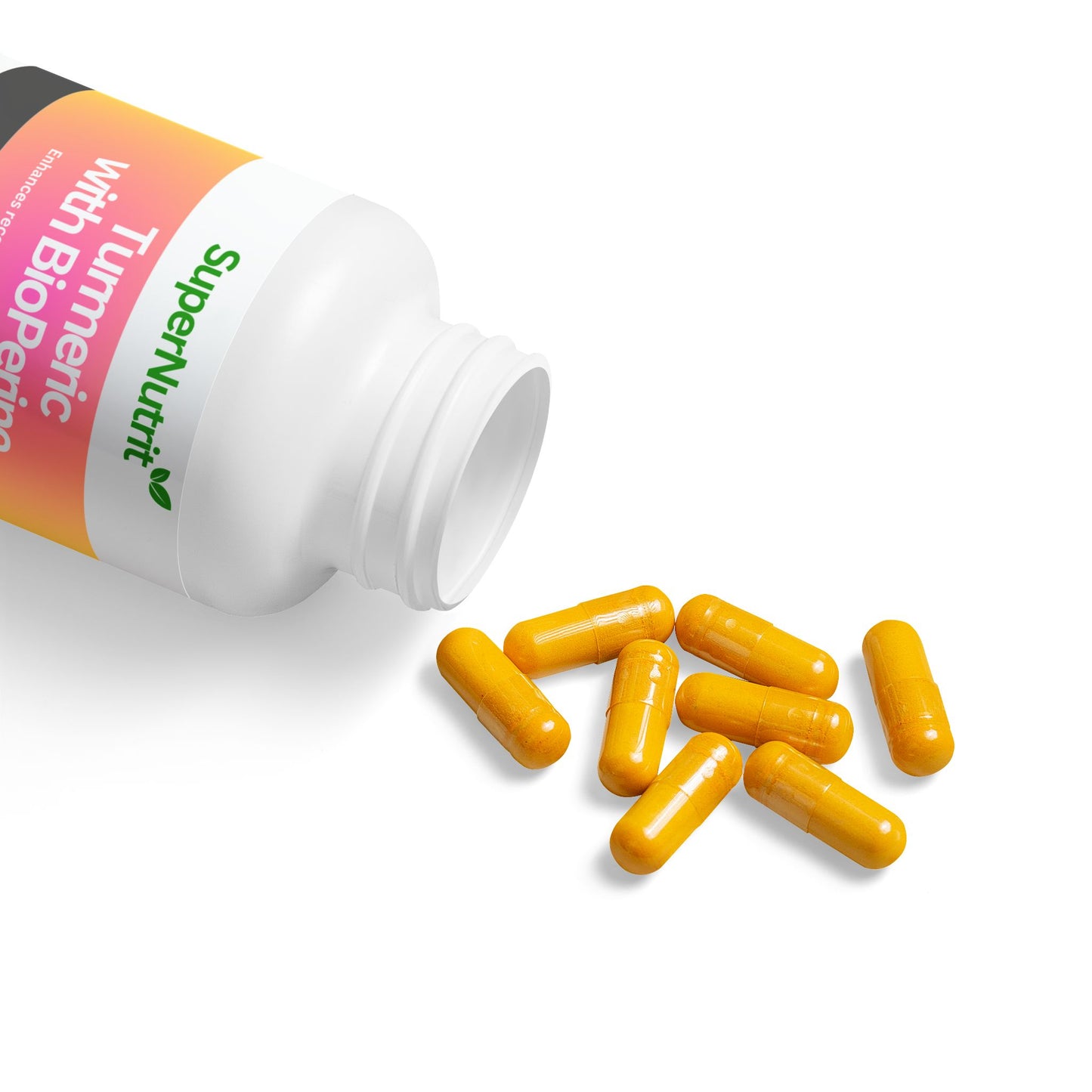 Turmeric with BioPerine® (Black Pepper Fruit Extract) Supplement (60 Capsules)