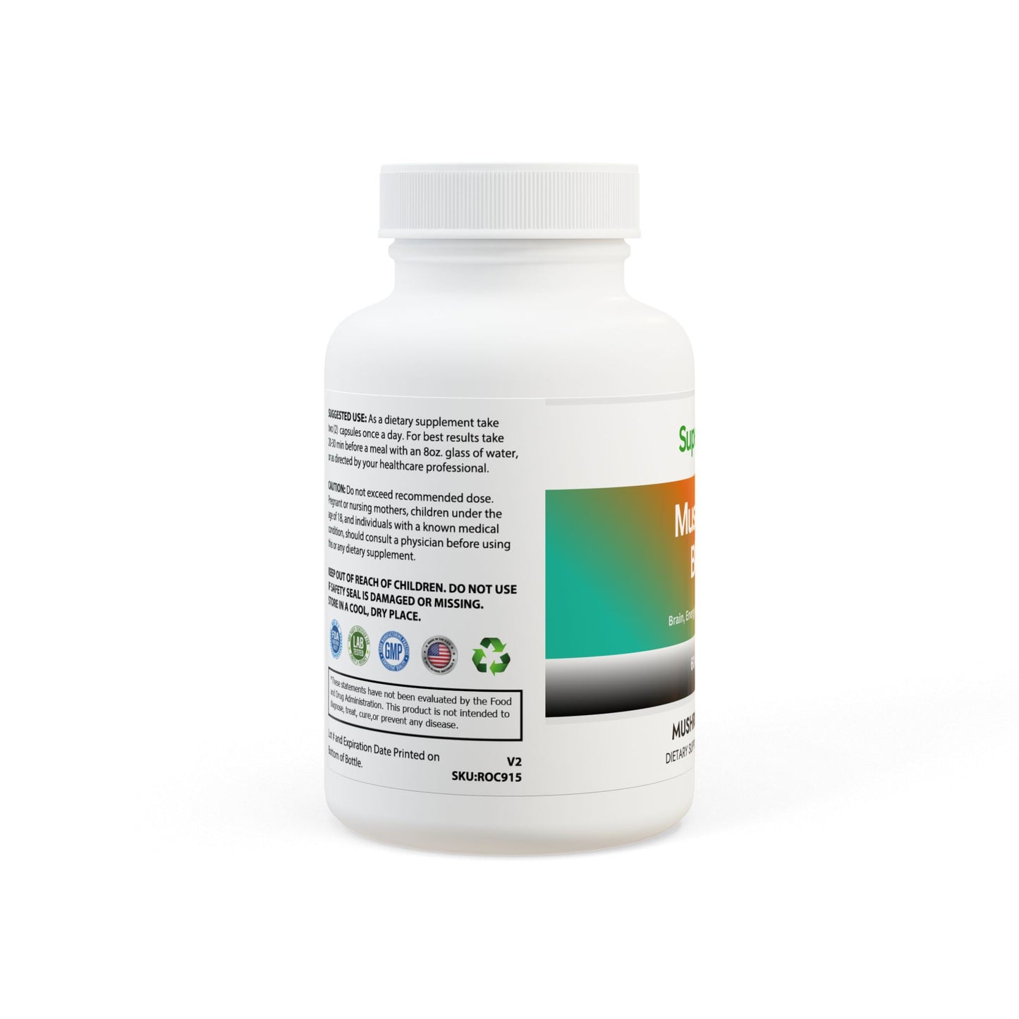 Mushroom Blend Supplement (60 Capsules)