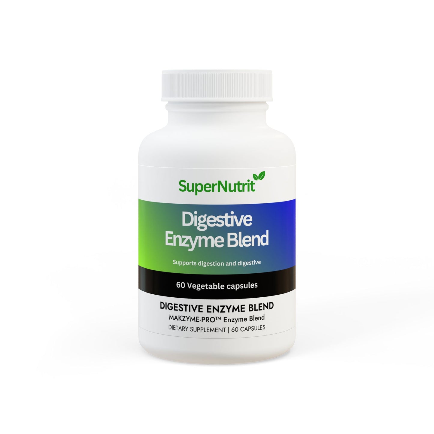 Digestive Enzyme Blend Supplement (60 Capsules)