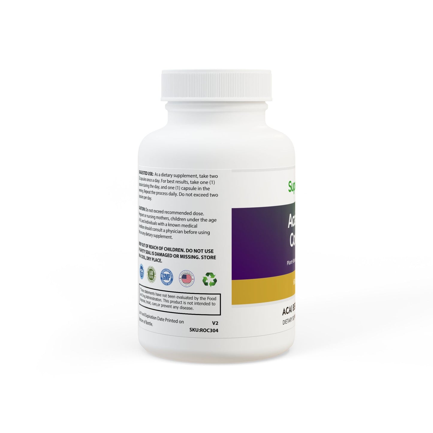 Acai Berry Complex Supplement (60 Capsules)
