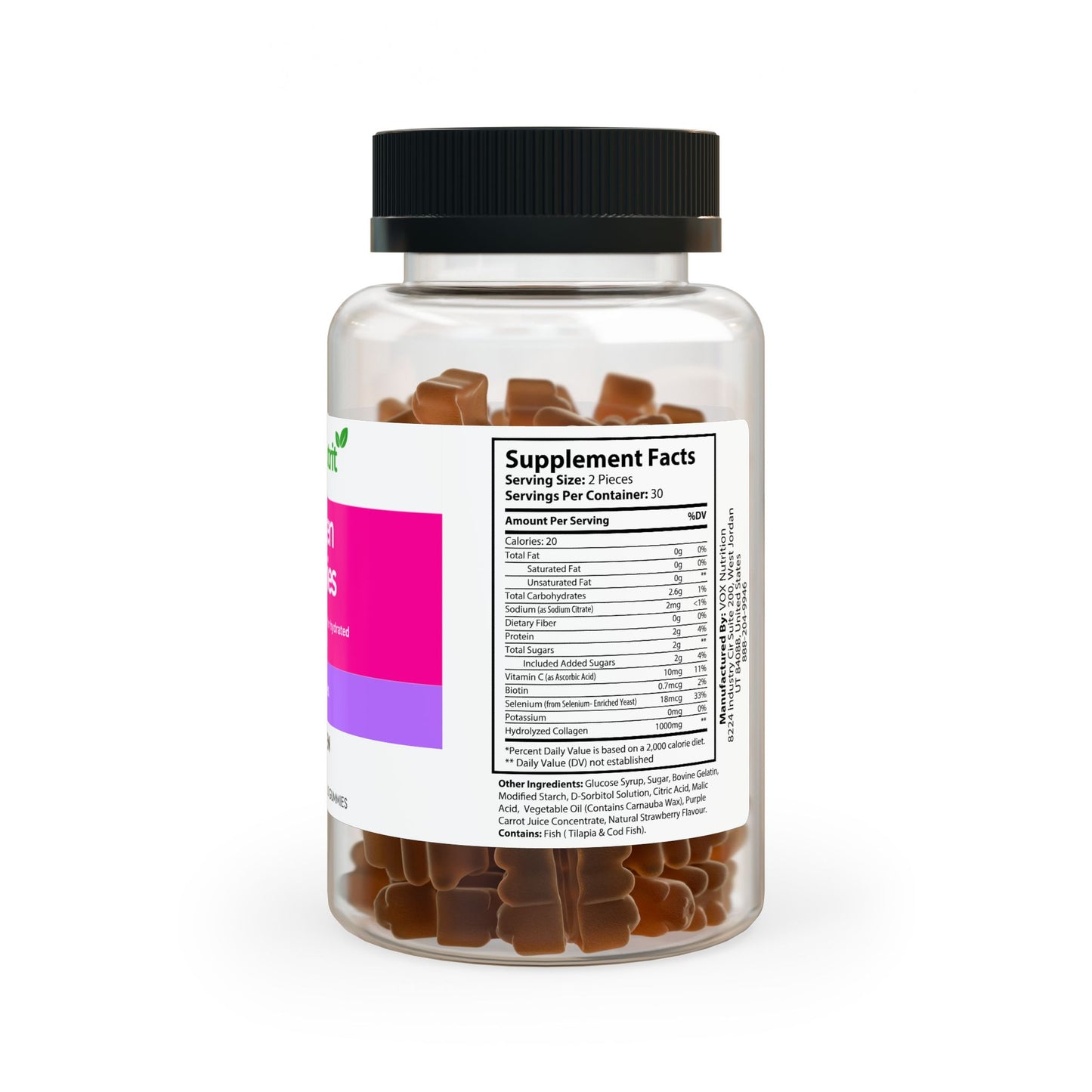 Collagen Gummies (60 Gummies)