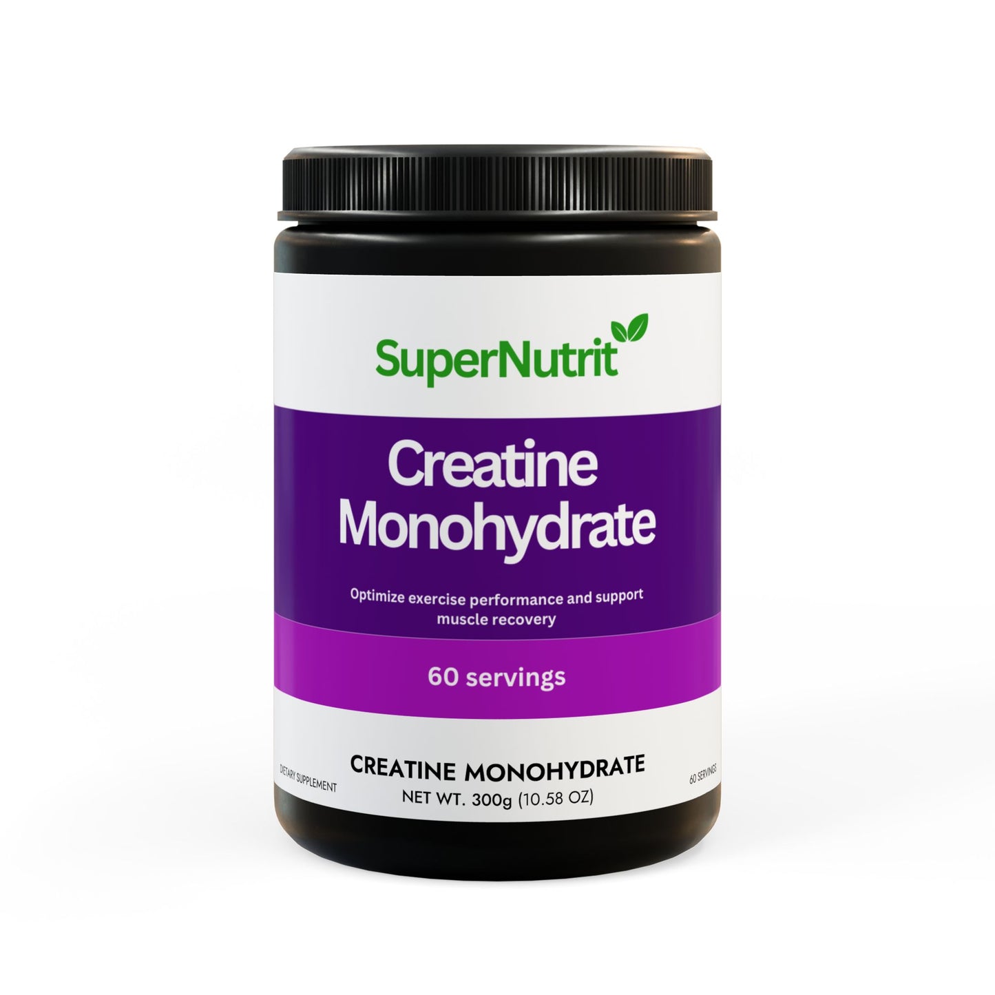 Creatine Monohydrate Supplement (300g, 10.58oz)