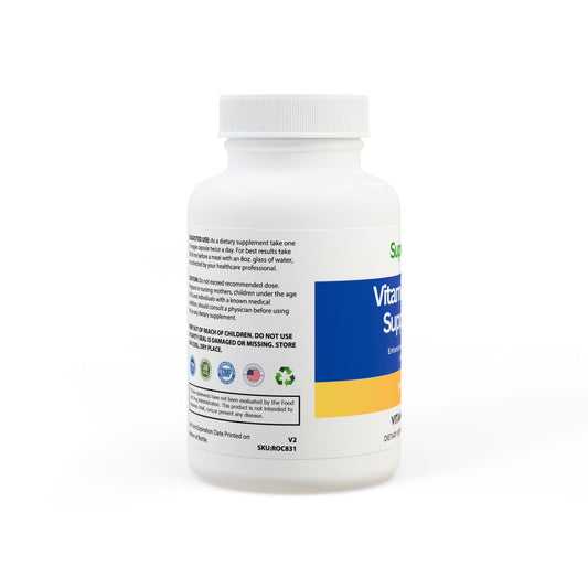 Vitamin K2 + D3 Supplement (60 Capsules)