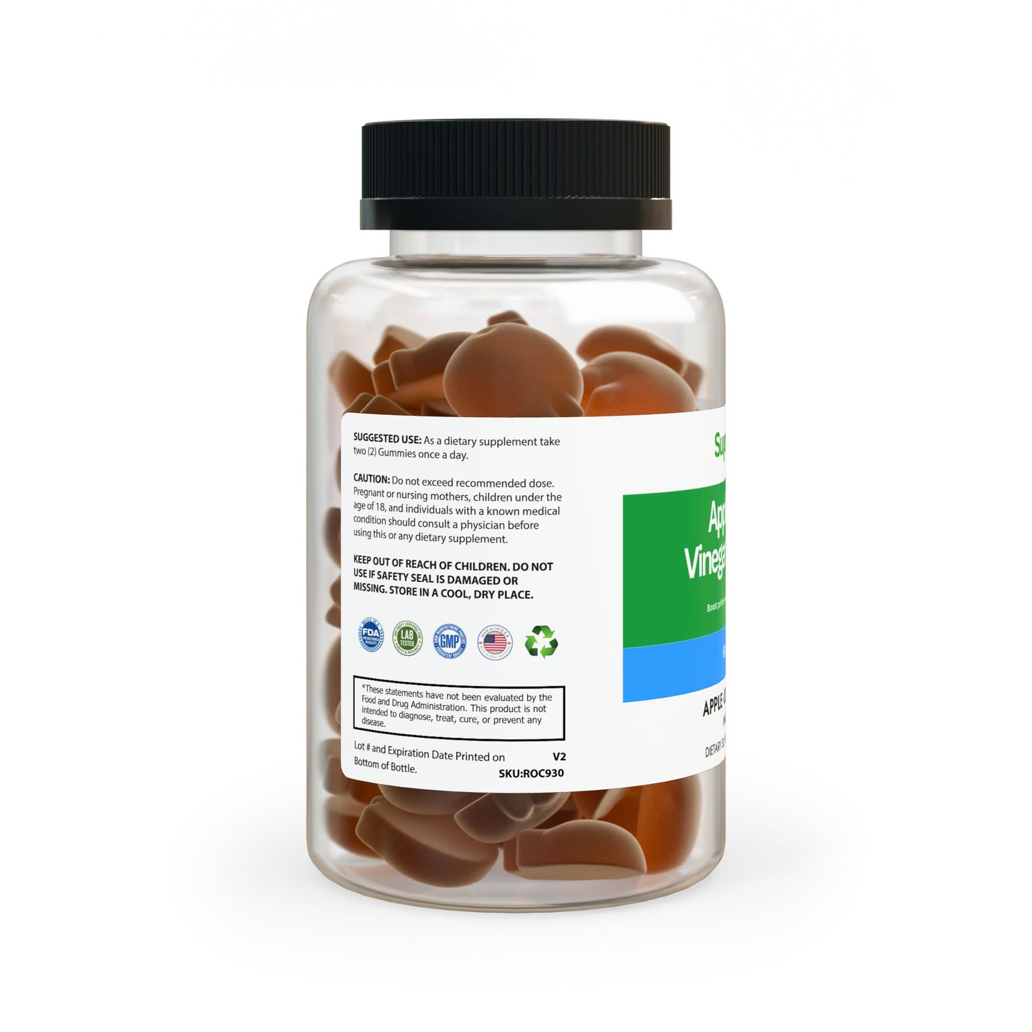 Apple Cider Vinegar Gummies (60 Gummies)