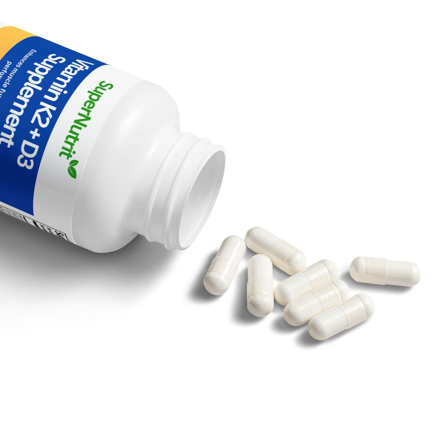 Vitamin K2 + D3 Supplement (60 Capsules)