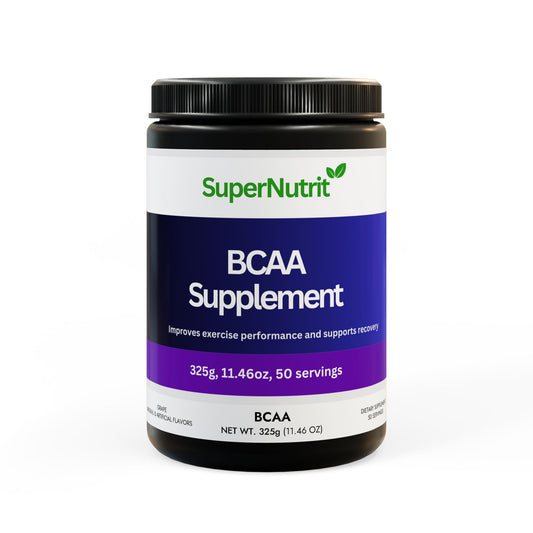 BCAA Supplement, Grape (325g, 11.46oz, 50 servings)